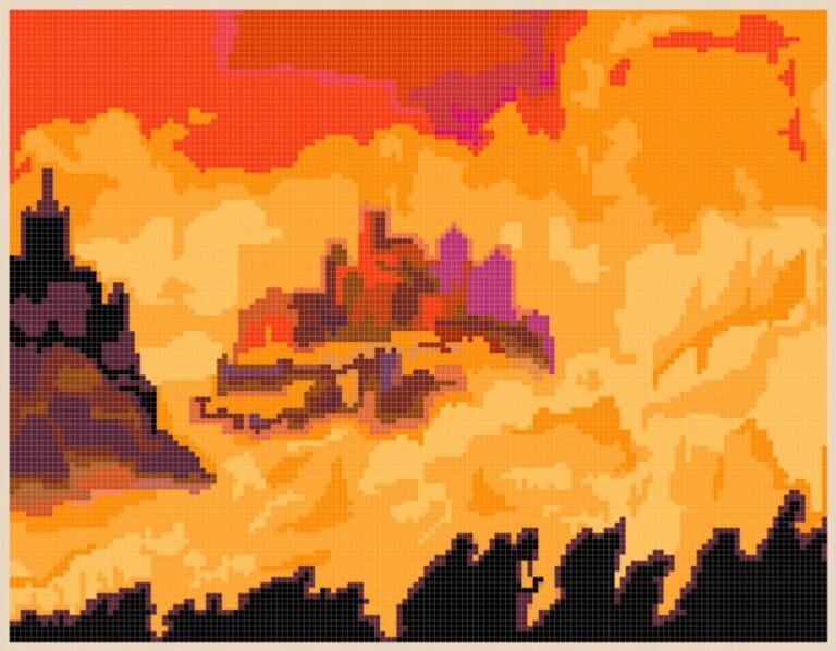 Cross-stitch pattern “Armageddon”