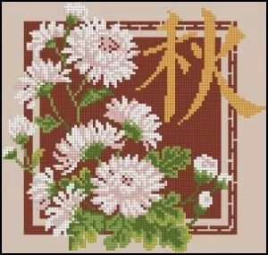 free-cross-stitch-design-chrysanthemum