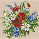 free cross-stitch designs for pillow