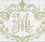 Monogramms- cross-stitch patterns