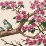 two-birds-on-a-blossom-branch-cross-stitch-pattern