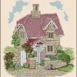 Cottage-cross-stitch pattern