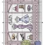 Chic shops cards-cross-stitch designs