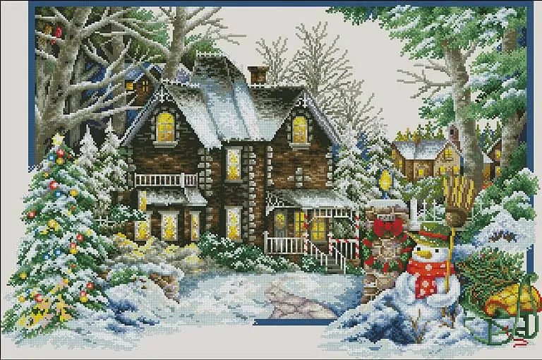 Winter is coming-cross-stitch design
