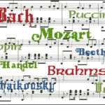 A Medley Of Composers-cross-stitch design